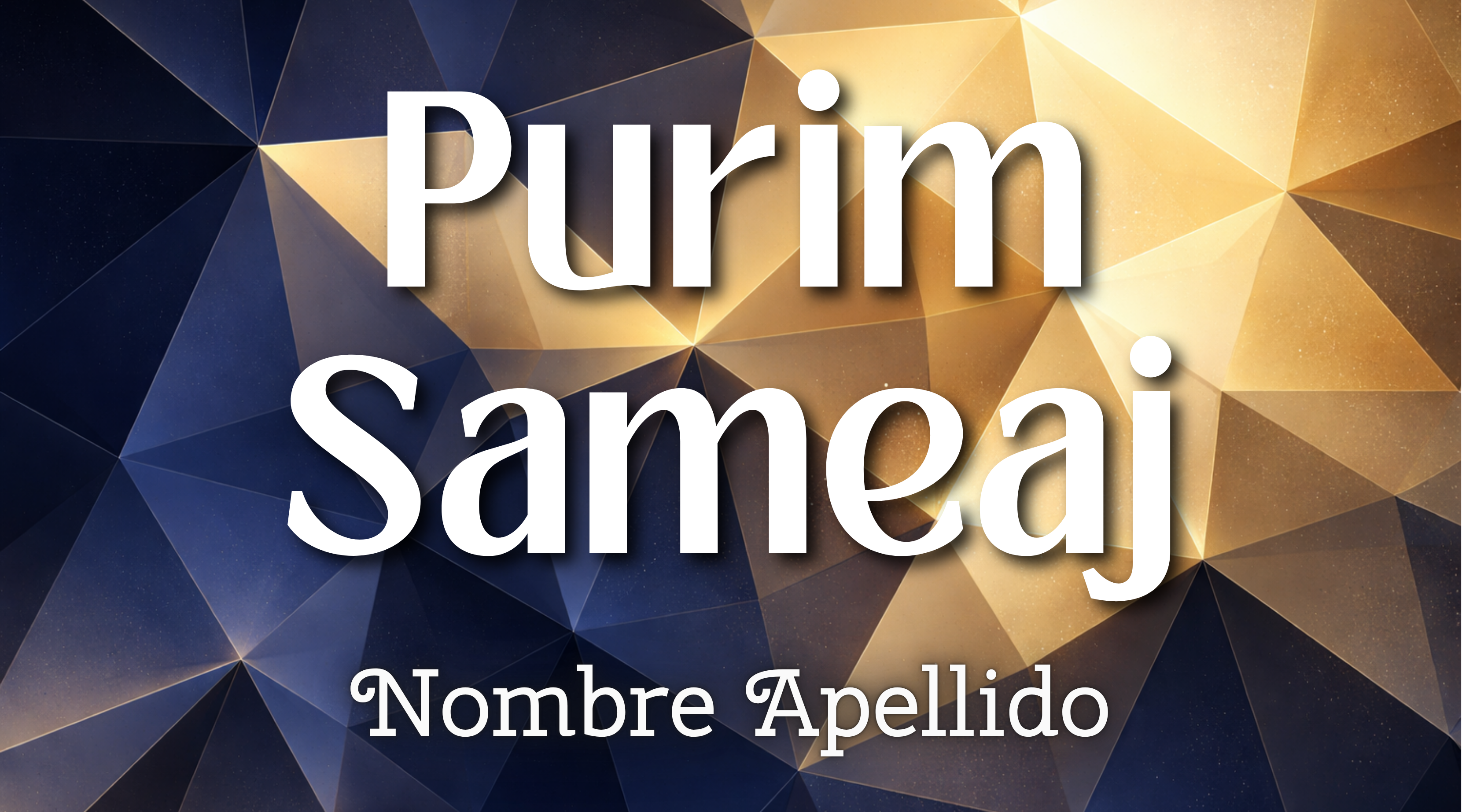 Geometrico Azul Oscuro