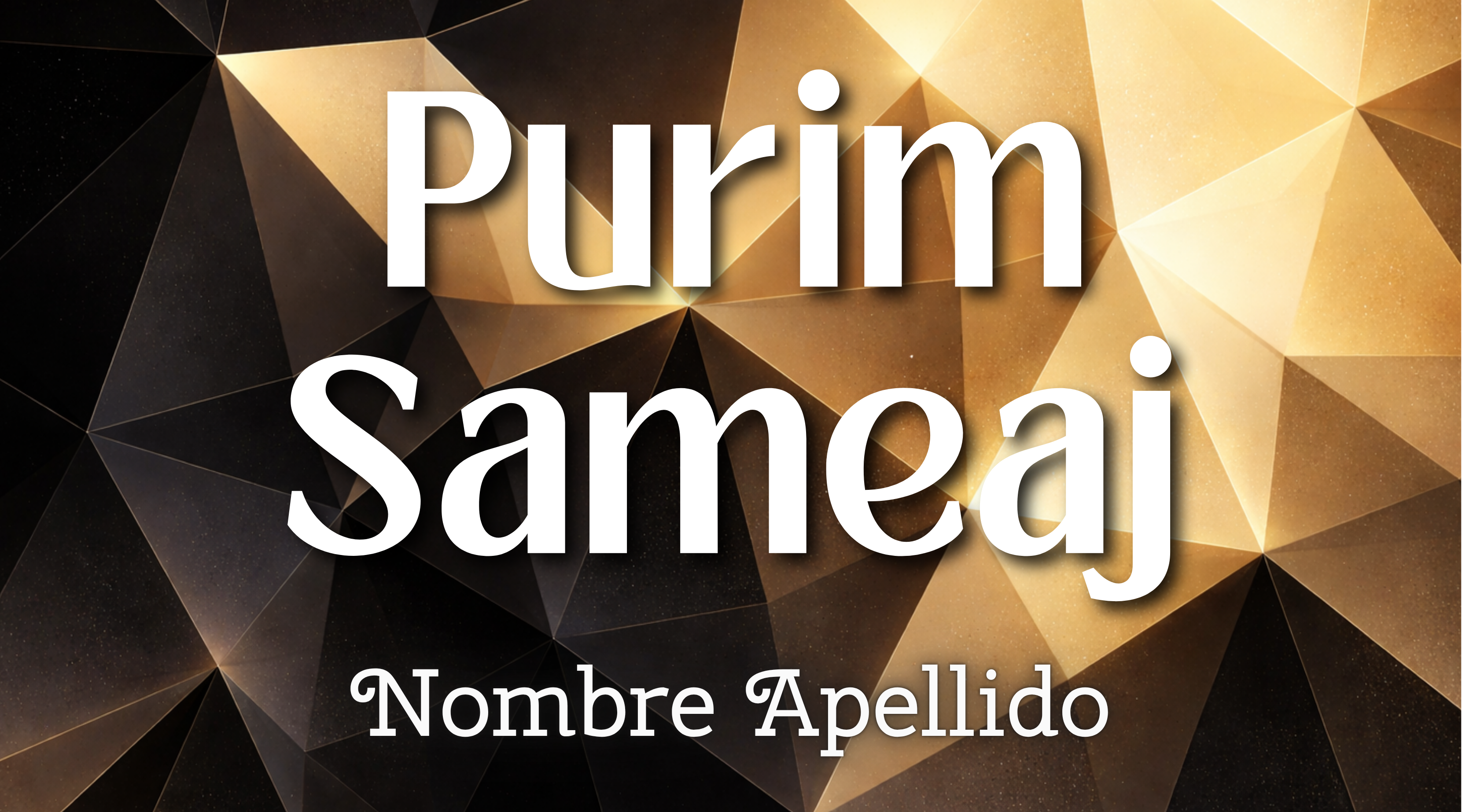 Geometrico Negro Dorado